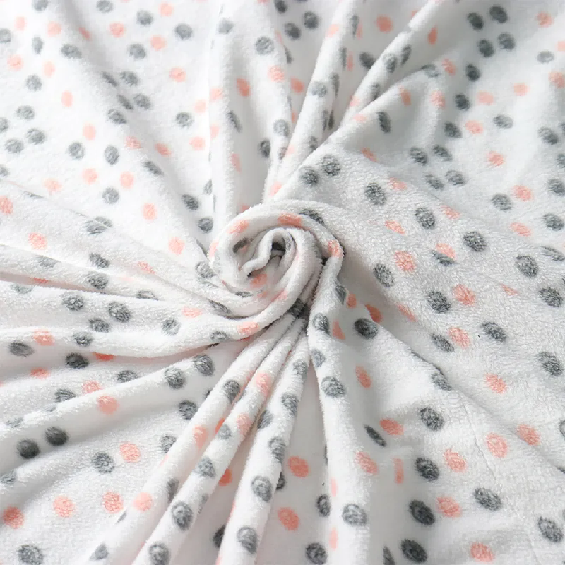 100% Polyester Printed Polar Fleece Fabric
