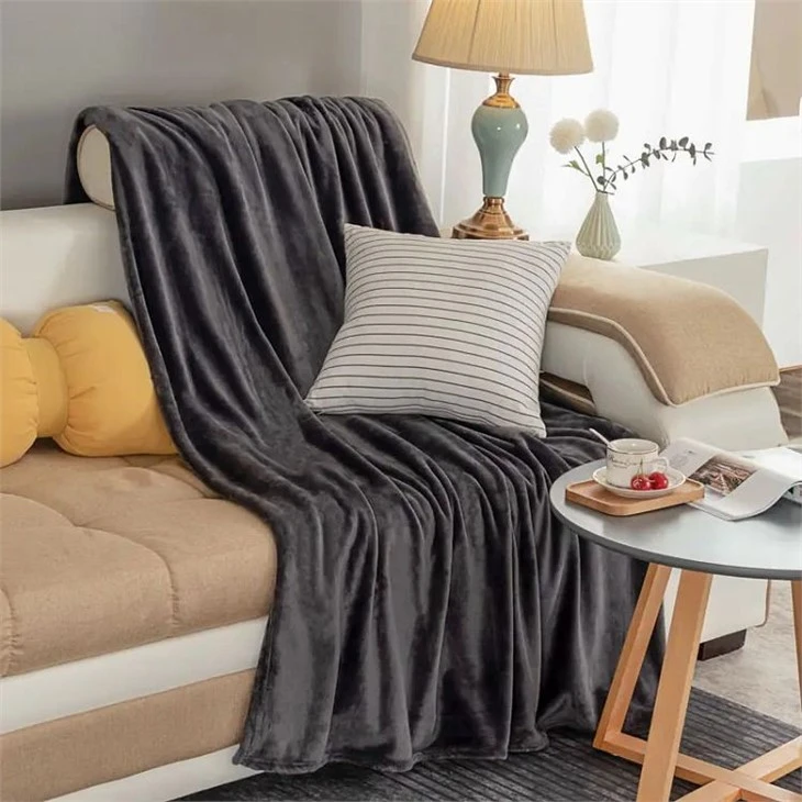 China Coral Flannel Fleece Blanket