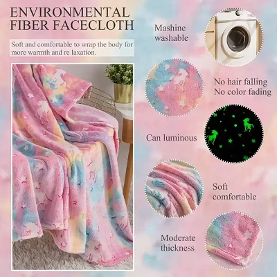 Custom Flannel Luminous Blanket Custom Flannel Luminous Blanket