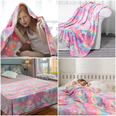Custom Flannel Luminous Blanket Custom Flannel Luminous Blanket