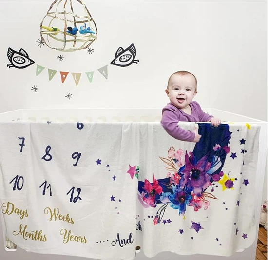 Milestone Blanket Gift Set