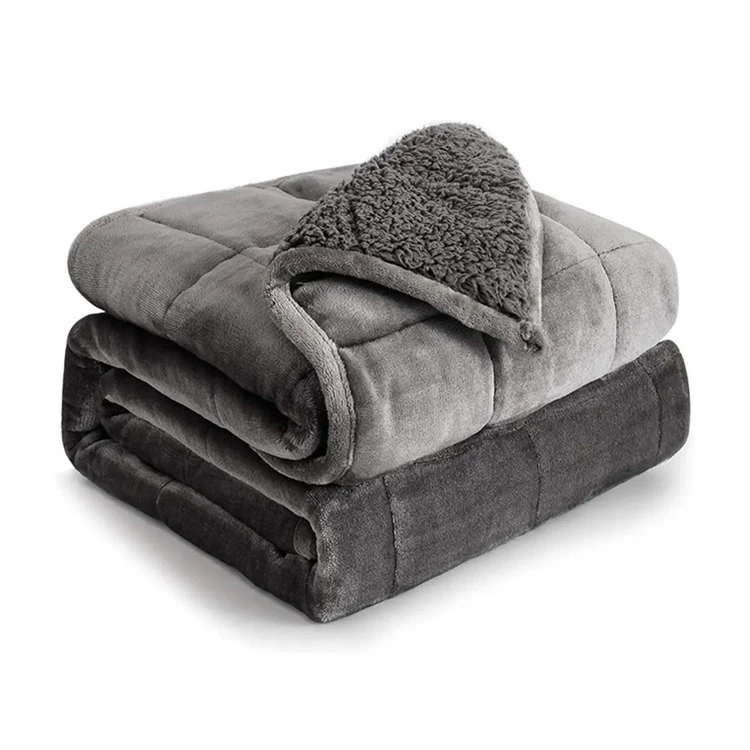 Pluszowy koc Sherpa