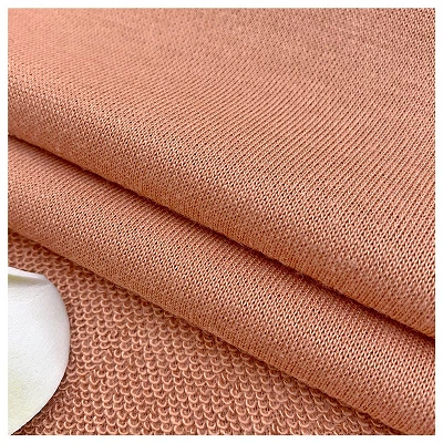 Polyester Knitted Hoodie Fabric