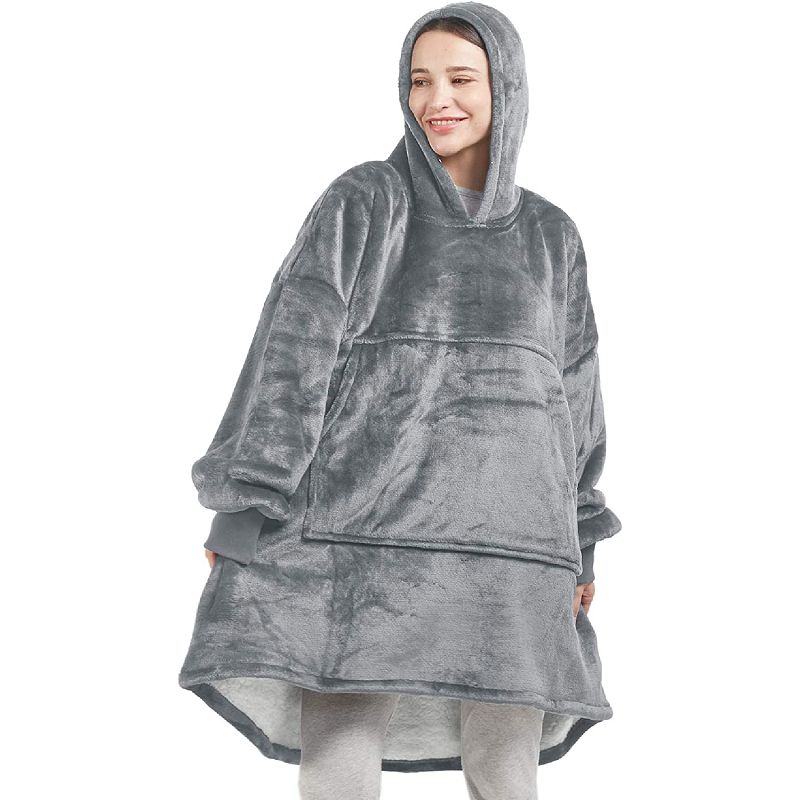 Koc z kapturem Sherpa