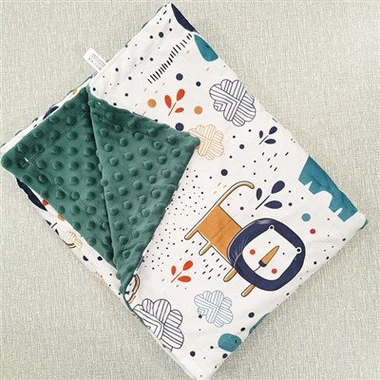 Kocyki dziecięce z nadrukiem zwierzęcym