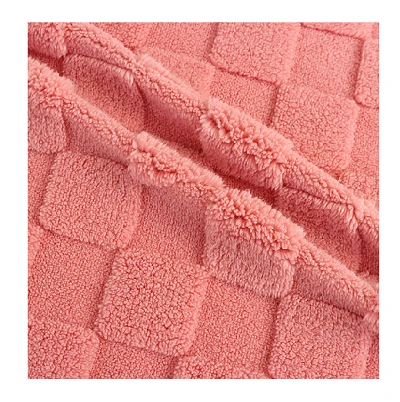 Sprawdź tkaninę Jacquard Lamb Sherpa