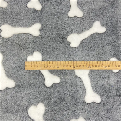 Pluszowa tkanina z koralowego polaru, 100% poliestru