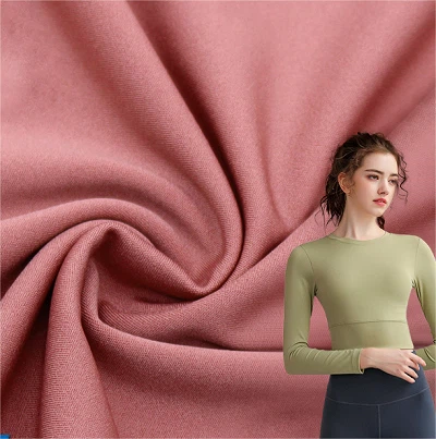 Yoga Sport Poliester Spandex Tkanina do noszenia w sporcie