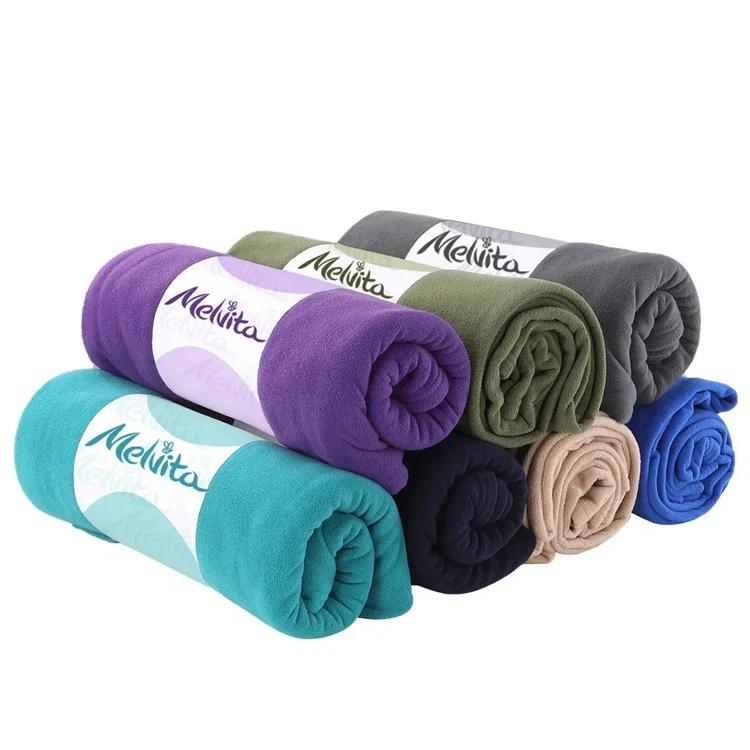Solid Color Polar Fleece Blanket
