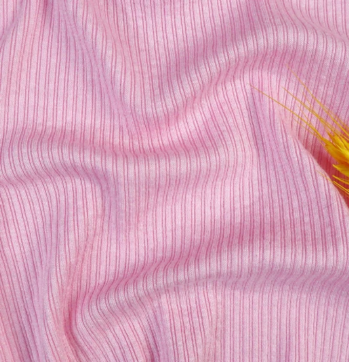 Spandex Solid Rib Knit Fabrics in stock
