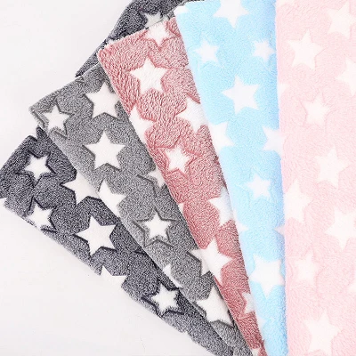 Star Print Flannel Fabric Star Print Flannel Fabric