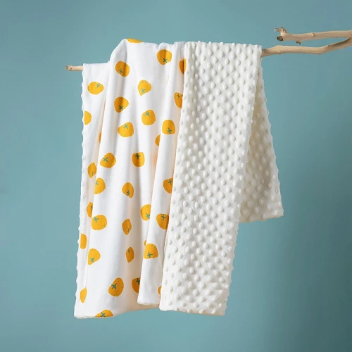 Minky Dots Baby Blankets
