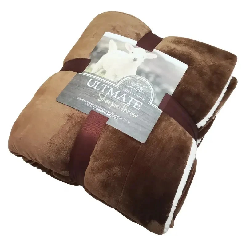 Ciepły koc Sherpa na przytulną zimę