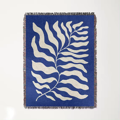 Koc z frędzli poliestrowy